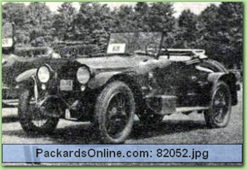 1916 Packard Model 1-25 2 Pas Runabout