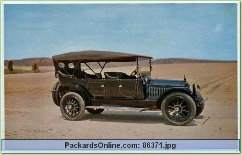 1916 Packard Model 1-35 7 Pas Touring