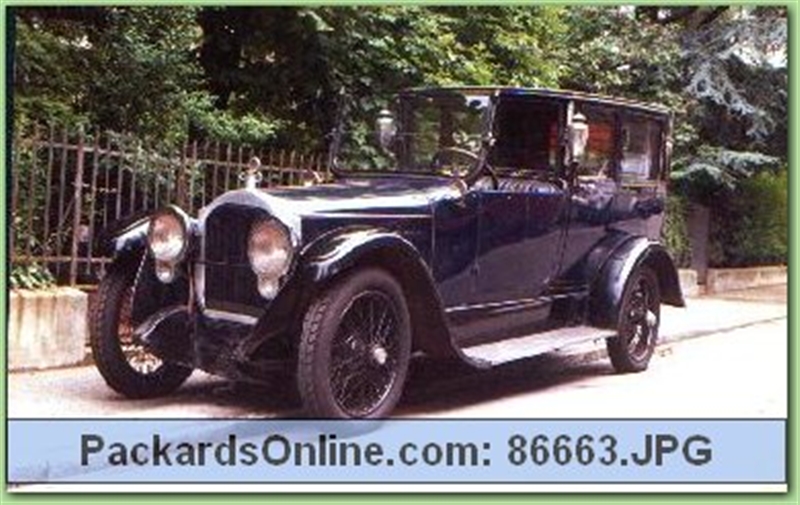 1916 Packard Model 1-35 Limousine