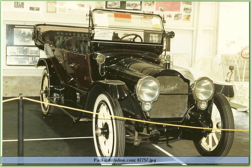 1916 Packard Model 1-25 7 Pas Touring