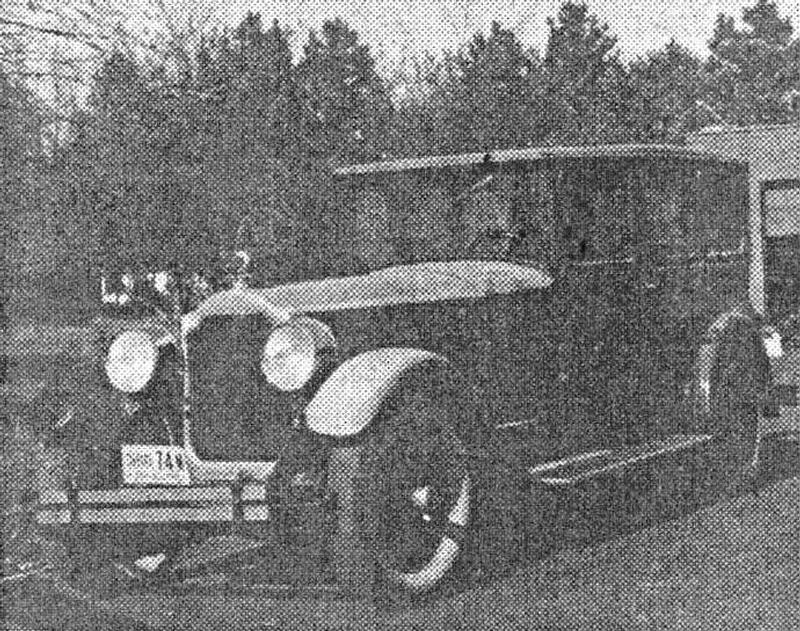 1925 Packard Model 236 Sedan - 5 pass.